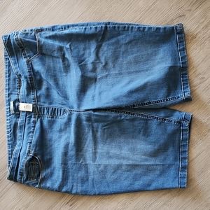 Westbound  women's shorts 18W navy jeans